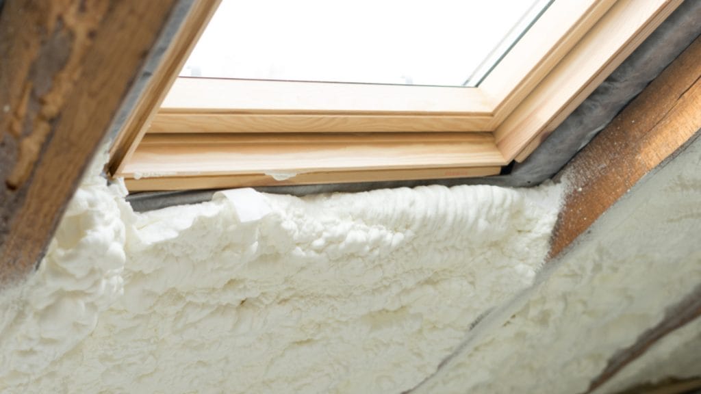 spray foam insulation