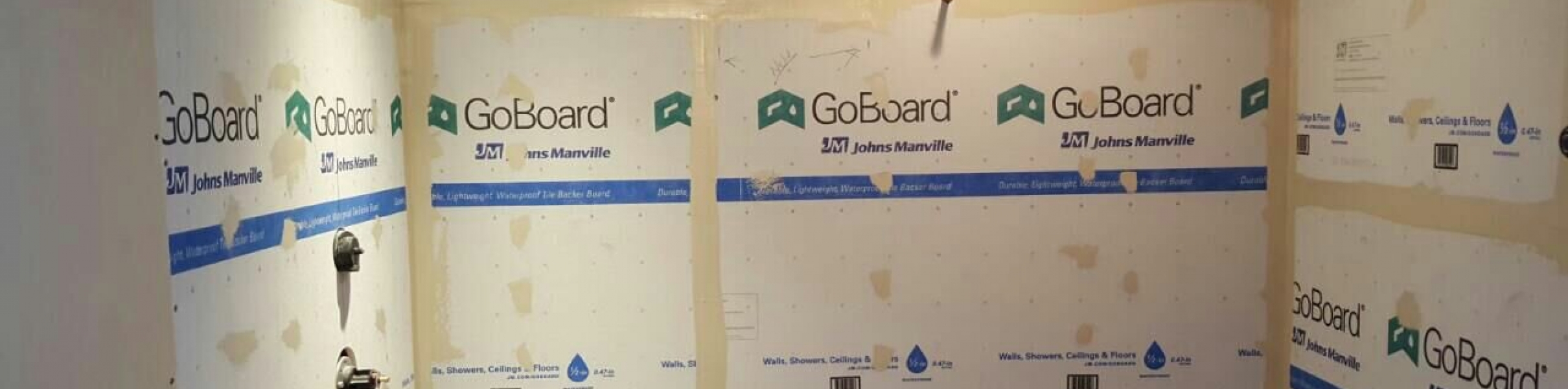 GoBoard Tile Backer Board Winthorpe Design & Build